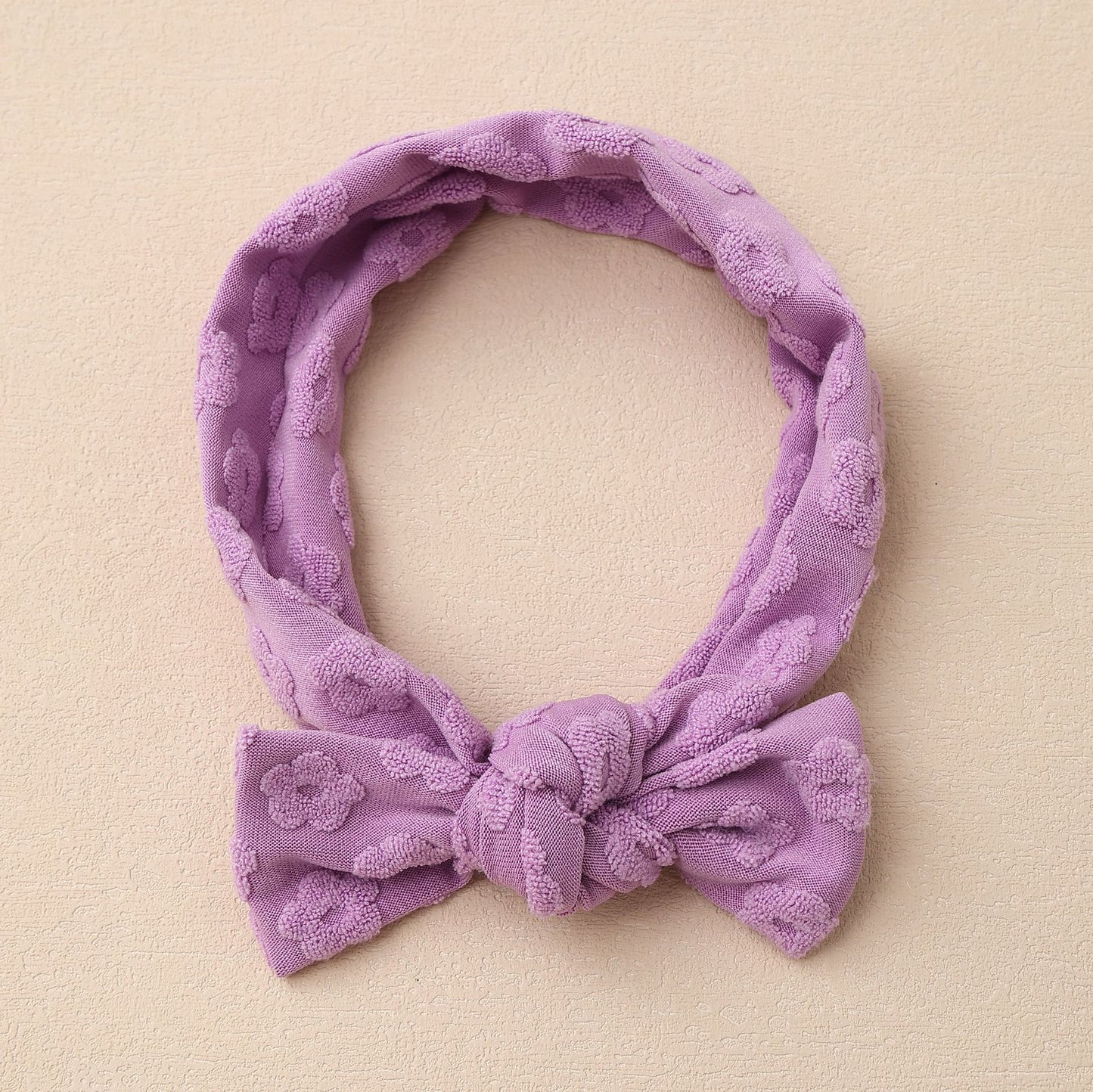 Elastic Baby Headband with Bow and Embroidered Flowers, MyKids-USA®, Hair Pins, Claws & Clips, MyKids-USA -  -  -  -  -  -  - .