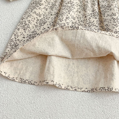 Adorable Baby Lace Collar Romper And Floral Print Girls’ Dress – Princess Sister Matching Set, MyKids-USA®, Baby & Toddler Outfits, MyKids-USA -  -  -  -  -  -  - 