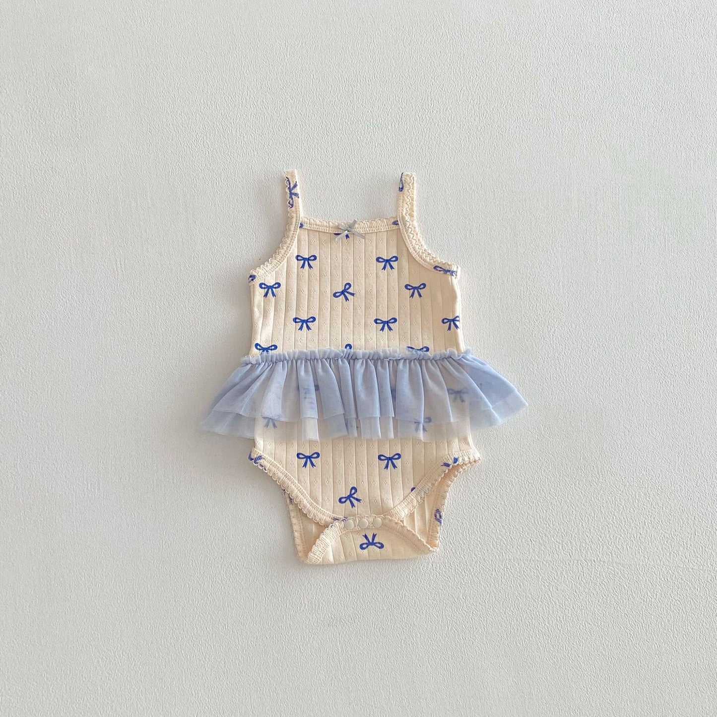 Arrival Summer Baby Girls Butterfly-bows Pattern Sleeveless or Short Sleeves Bodysuit, MyKids-USA®, Bodysuits, MyKids-USA - Size/Age - 66 (3-6M) - Color - Light Blue -  -  - TR2602081552-B.