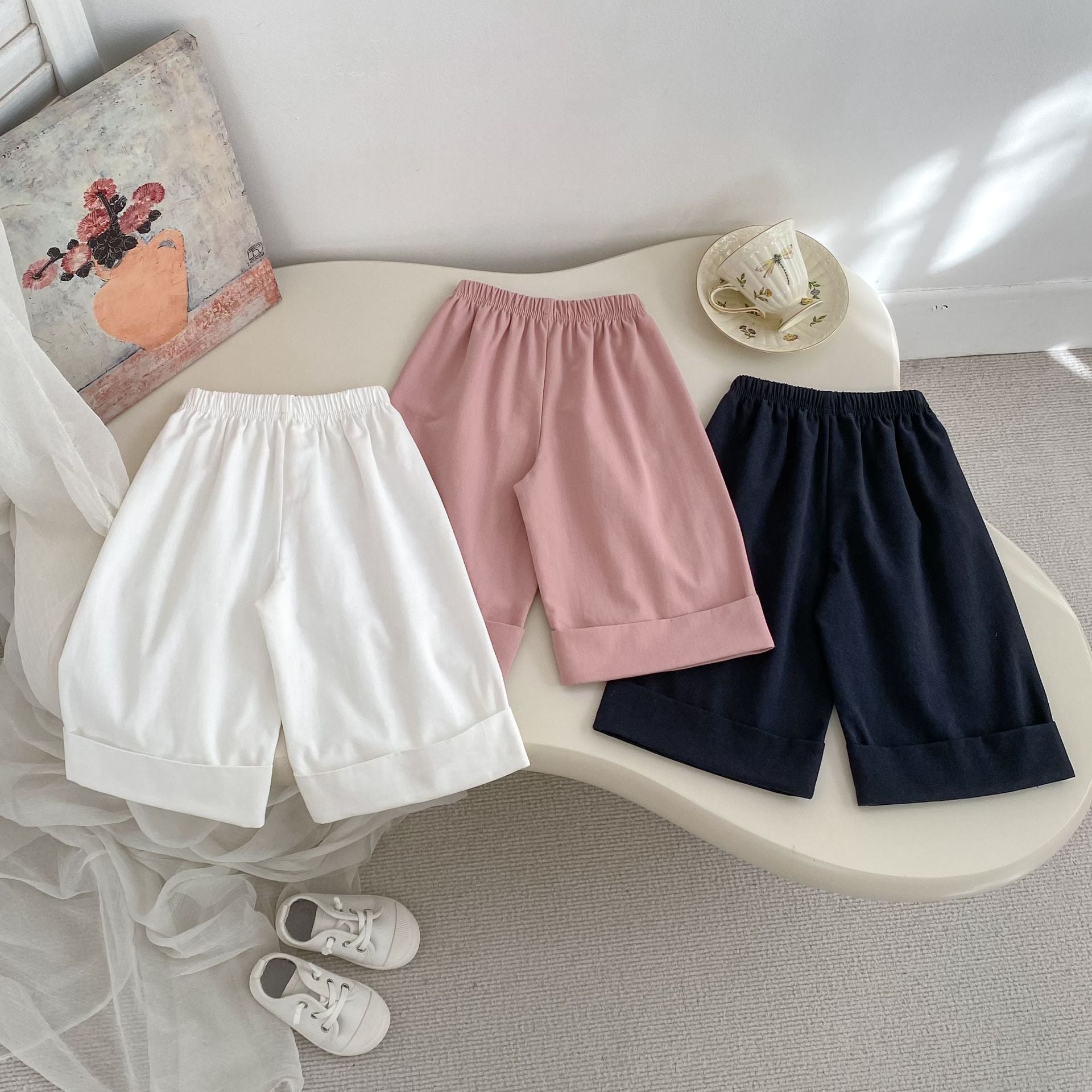 Arrival Baby Kids Boys and Girls Solid Color Casual Thin Pants, MyKids-USA®, Baby & Toddler Bottoms, MyKids-USA -  -  -  -  -  -  - .