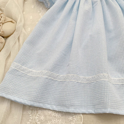 Summer Girls Plaid Pattern Color Patchwork Onesies and Dress – Princess Sister Matching Set, MyKids-USA®, Baby & Children's Outfits, MyKids-USA -  -  -  -  -  -  - .