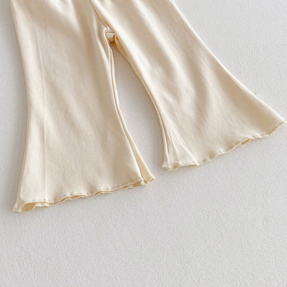 Summer Baby Kids Cute Solid Color Sleeveless Top Vest with Trousers Clothing Set for Girls, MyKids-USA®, Baby & Toddler Outfits, MyKids-USA -  -  -  -  -  -  - 