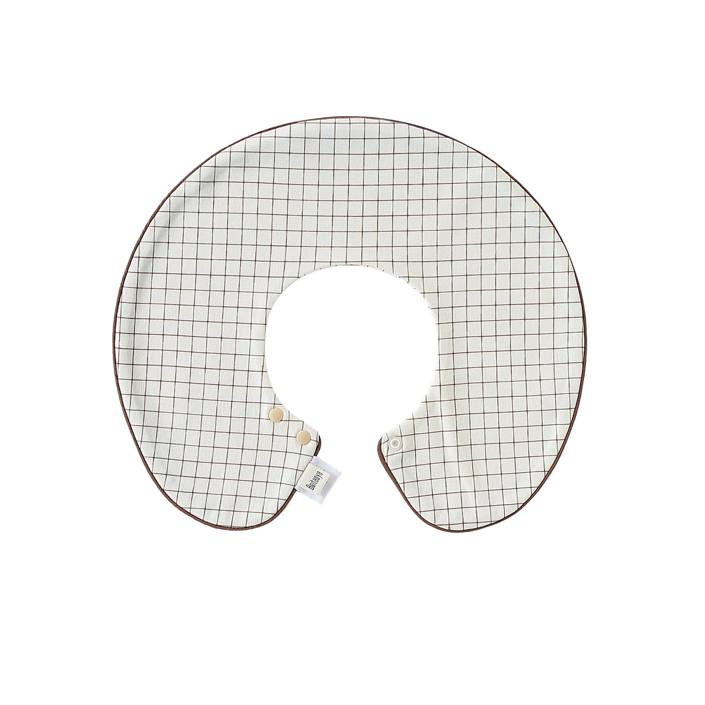 Simple Various Pattern Cotton Bib for Baby, MyKids-USA®, Bibs, MyKids-USA - Size/Age - S (1-3Y) - Color - Ivory -  -  - TR2506191938-E