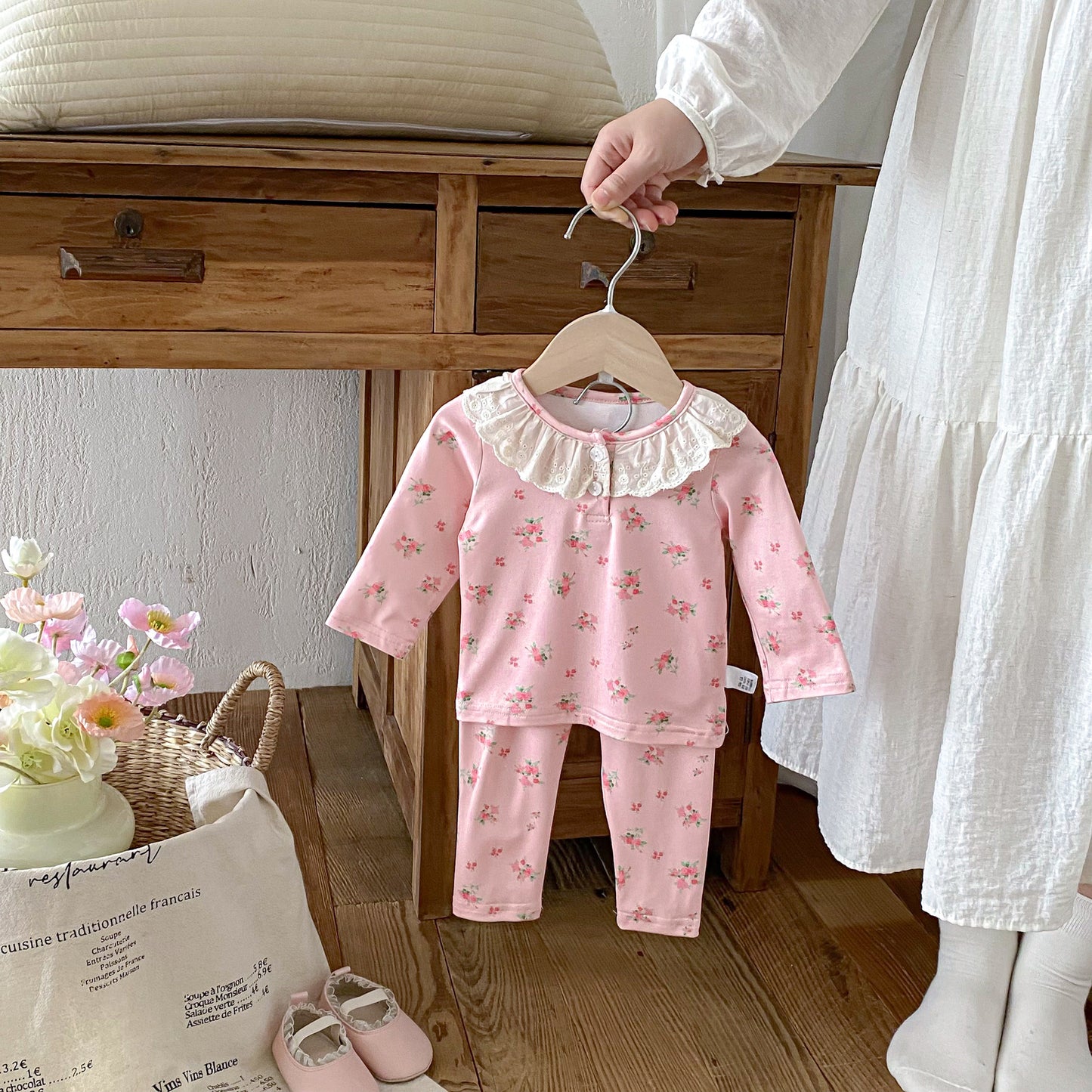 Autumn and Spring Baby Kids Girls Long Sleeves Cute Floral Pattern Top and Pants Clothing Set, MyKids-USA®, Baby & Toddler Outfits, MyKids-USA -  -  -  -  -  -  - .