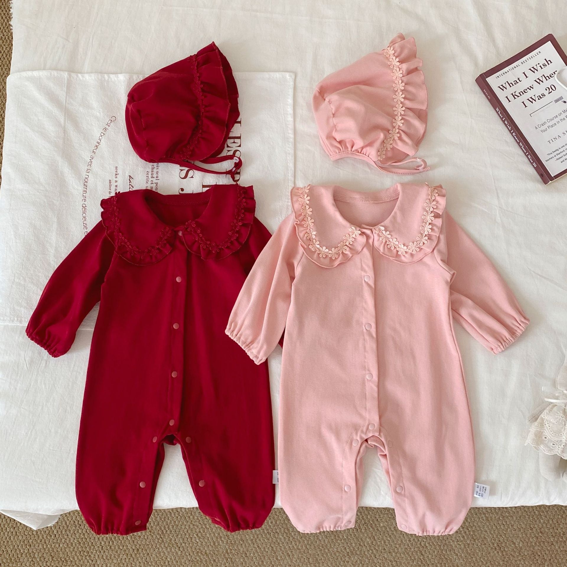 Autumn and Winter Arrival Baby Girls Long Sleeves Flowers Pattern Single Breasted Rompers, MyKids-USA®, Baby One-Pieces, MyKids-USA -  -  -  -  -  -  - .