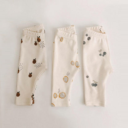 MyKids-USA® Baby Allover Fruit Graphic Trousers Long Pant