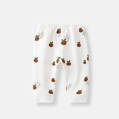 MyKids-USA® Baby Allover Fruit Graphic Trousers Long Pant