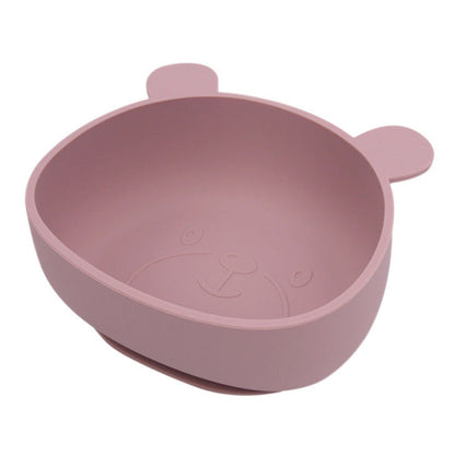 MyKids-USA® Baby Cartoon Panda Shape Complementary Food Training Silicone Bowl