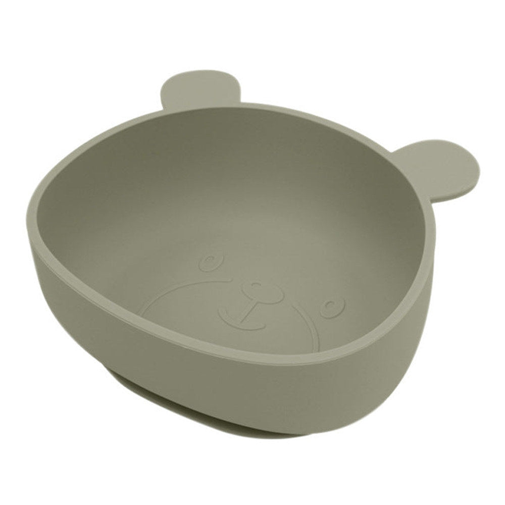 MyKids-USA® Baby Cartoon Panda Shape Complementary Food Training Silicone Bowl