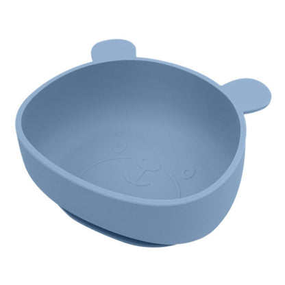 MyKids-USA® Baby Cartoon Panda Shape Complementary Food Training Silicone Bowl