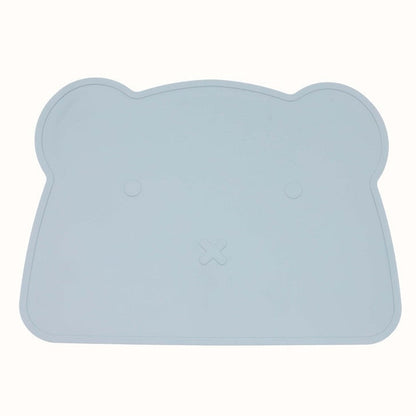 MyKids-USA® Baby Bear Shape Silicone Washable Insulated Placemat
