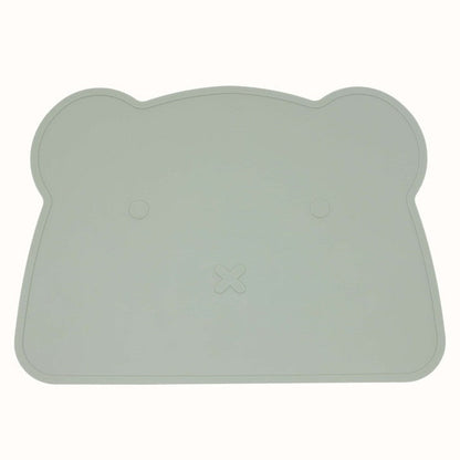 MyKids-USA® Baby Bear Shape Silicone Washable Insulated Placemat