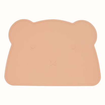 MyKids-USA® Baby Bear Shape Silicone Washable Insulated Placemat