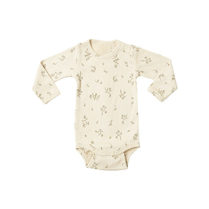 MyKids-USA® Baby Cartoon & Floral Pattern Long Sleeve bodysuit With Pants Sets