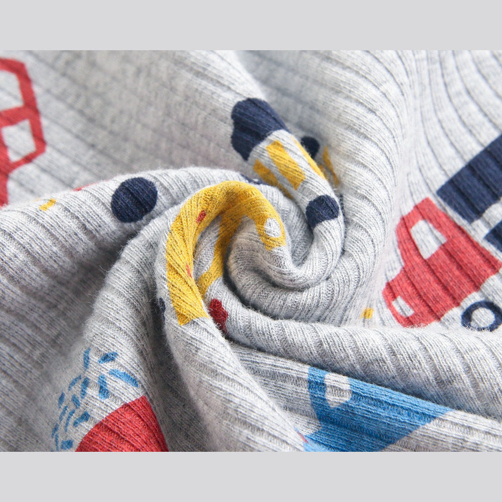 MyKids-USA® Baby Cartoon Graphic Soft Cotton Shirt Combo Pants Sets Tracksuit