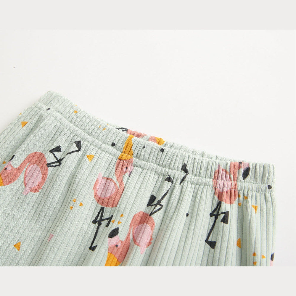MyKids-USA® Baby Cartoon Graphic Soft Cotton Shirt Combo Pants Sets Tracksuit
