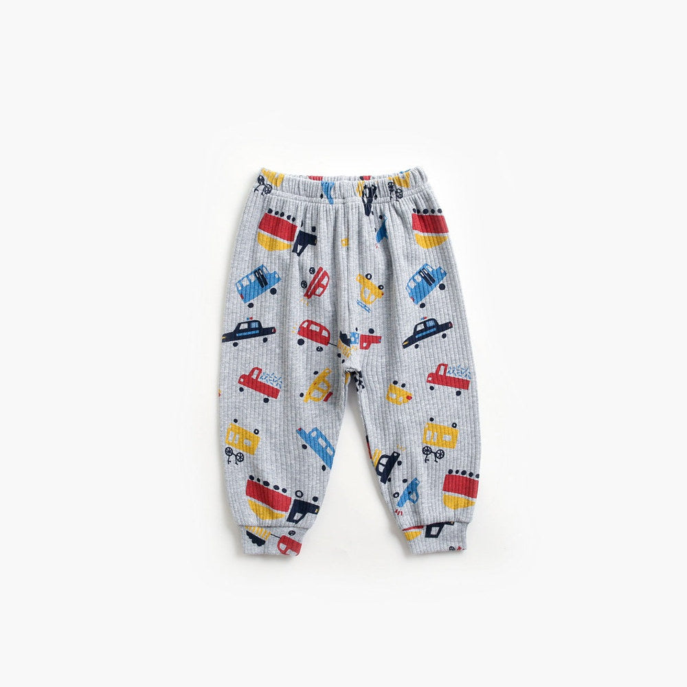 MyKids-USA® Baby Cartoon Graphic Soft Cotton Shirt Combo Pants Sets Tracksuit