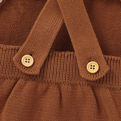 MyKids-USA® Baby Boy And Girl Lace Design Solid Color Sleeveless bodysuit