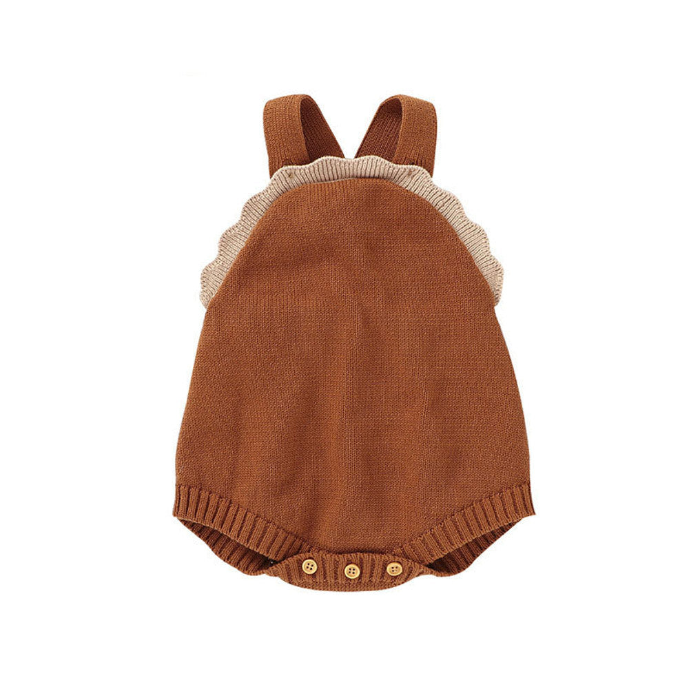MyKids-USA® Baby Boy And Girl Lace Design Solid Color Sleeveless bodysuit