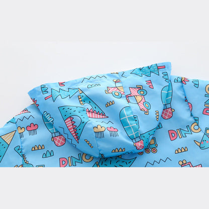 MyKids-USA® Baby Boy Cartoon Pattern Zipper Front Design Mesh Cloth Jacket Coat
