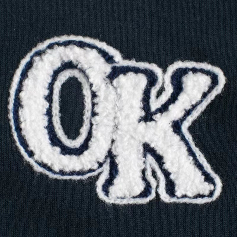 MyKids-USA® Baby Boy Letters Embroidered Pattern Contrast Design Baseball Coat