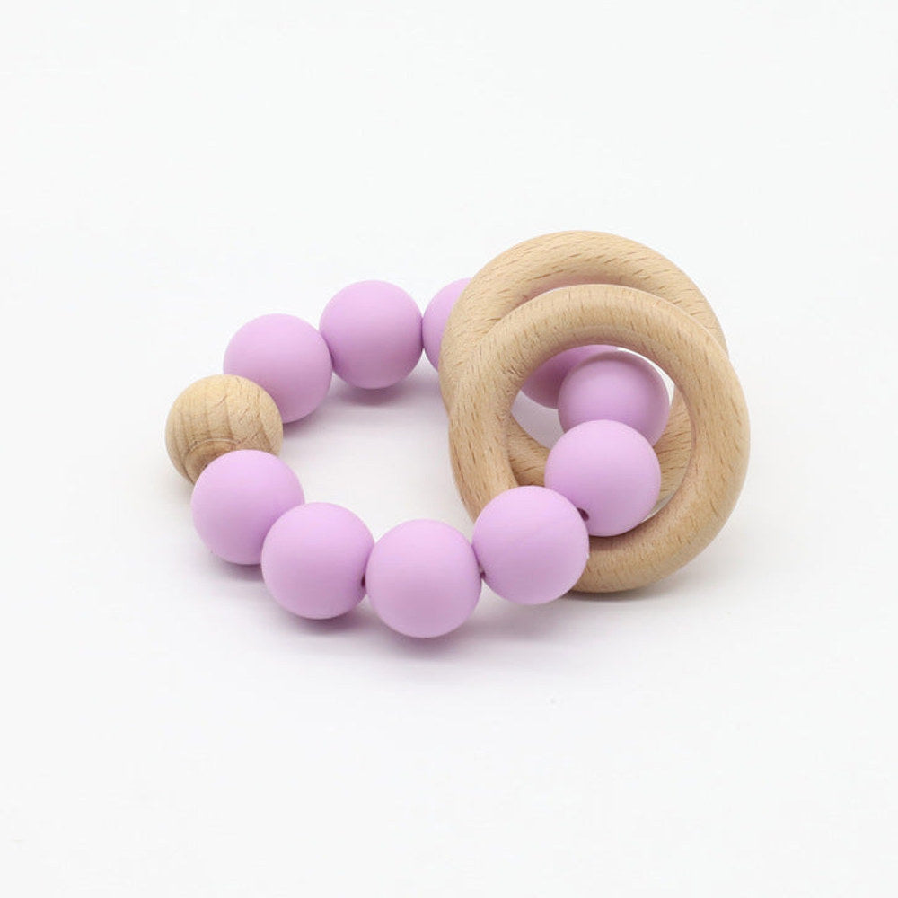 MyKids-USA® Baby Multicolor Chewable Teether Chain Soothing Chain