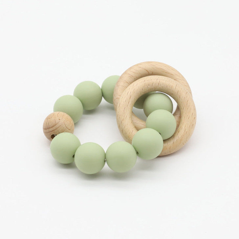 MyKids-USA® Baby Multicolor Chewable Teether Chain Soothing Chain