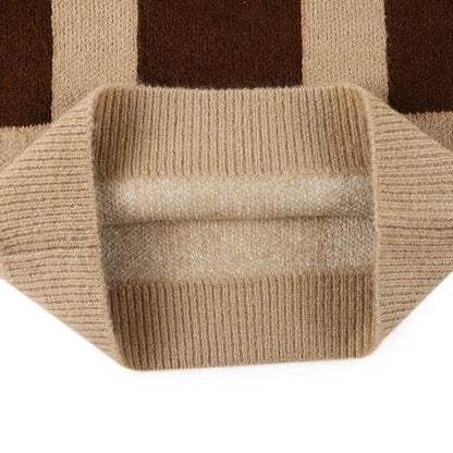MyKids-USA® Baby Boy Plaid Graphic O-Neck Long Sleeves Western Classic Sweater