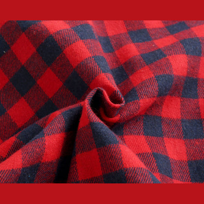 MyKids-USA® Baby Boy Plaid Pattern Buttoned Shirt With Pockets Long Sleeve bodysuit
