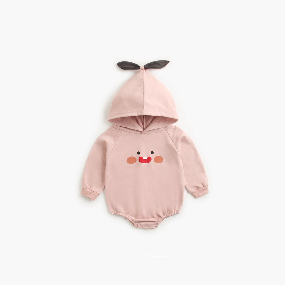 MyKids-USA® Baby Cartoon Pattern Korean Style bodysuit With Hat