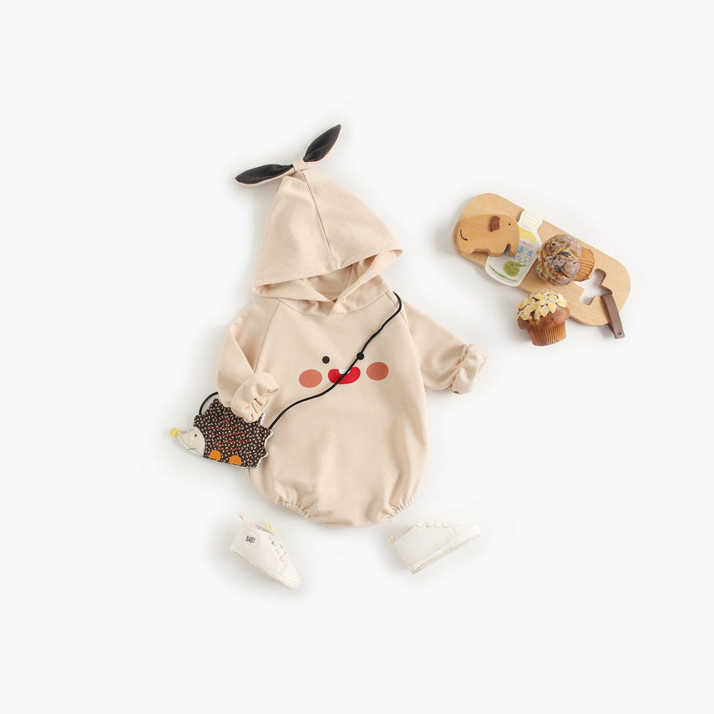 MyKids-USA® Baby Cartoon Pattern Korean Style bodysuit With Hat
