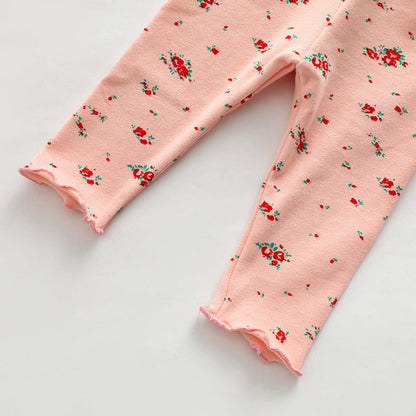MyKids-USA® Baby All Over Print Pattern Tops Combo Pants Lovely Sets Home Clothes