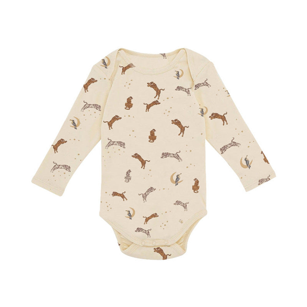 MyKids-USA® Baby Floral & Animals Graphic Envelope Collar Or Side Opening Design Bodysuit
