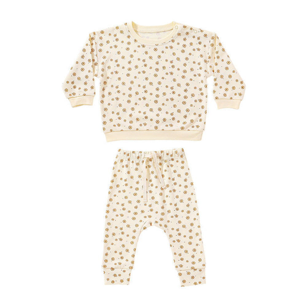 MyKids-USA® Print Pattern - Cotton Sweatshirt & Trousers Sets