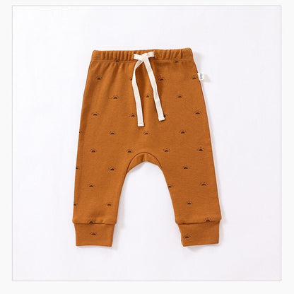 MyKids-USA® Print Pattern - Cotton Sweatshirt & Trousers Sets
