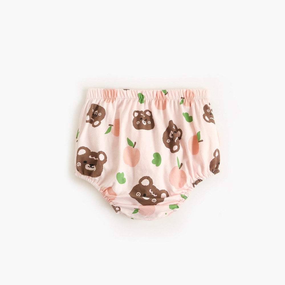 MyKids-USA® Baby Girl Floral Print Pattern Sleeveless Tops Combo Shorts Sets