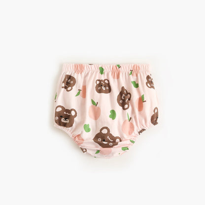 MyKids-USA® Baby Girl Floral Print Pattern Sleeveless Tops Combo Shorts Sets