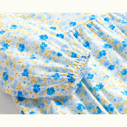 MyKids-USA® Baby Girl Allover Floral Print Longsleeve Thin Style bodysuit