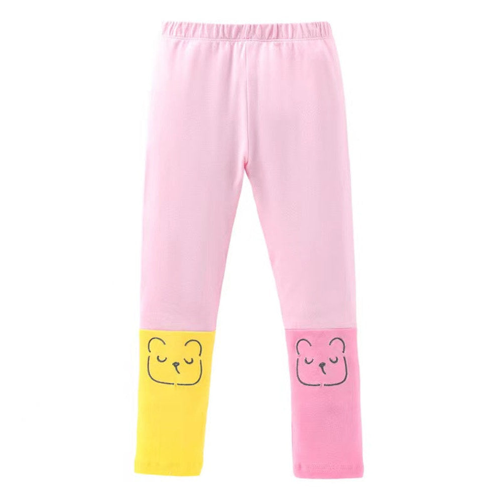 MyKids-USA® Baby Girl Car Patched & Dot Graphic Long Hoodie Combo Leggings Sets