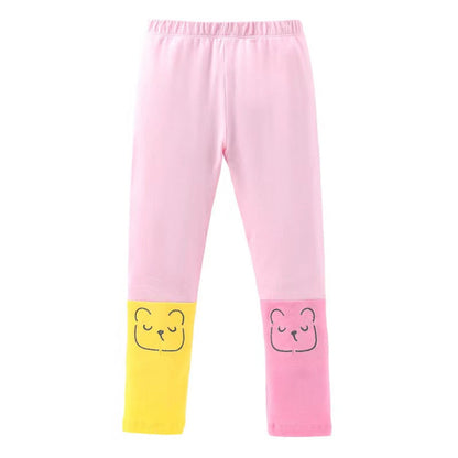 MyKids-USA® Baby Girl Car Patched & Dot Graphic Long Hoodie Combo Leggings Sets