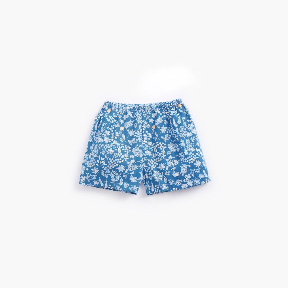 MyKids-USA® Baby Printed Pattern Belt Design T-Shirt Combo Shorts Japan Style One Pieces Sets Pajamas