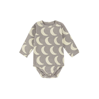 MyKids-USA® Baby Print Graphic O-Neck Long Sleeve Fashion bodysuit