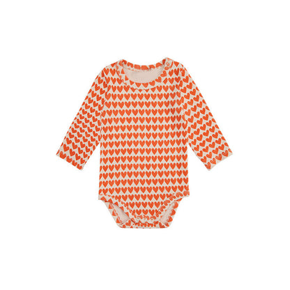 MyKids-USA® Baby Print Graphic O-Neck Long Sleeve Fashion bodysuit