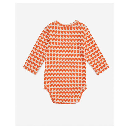 MyKids-USA® Baby Print Graphic O-Neck Long Sleeve Fashion bodysuit