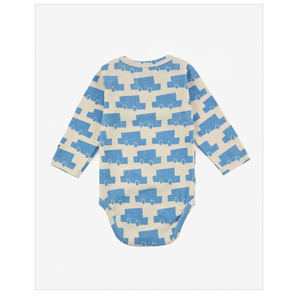 MyKids-USA® Baby Print Graphic O-Neck Long Sleeve Fashion bodysuit
