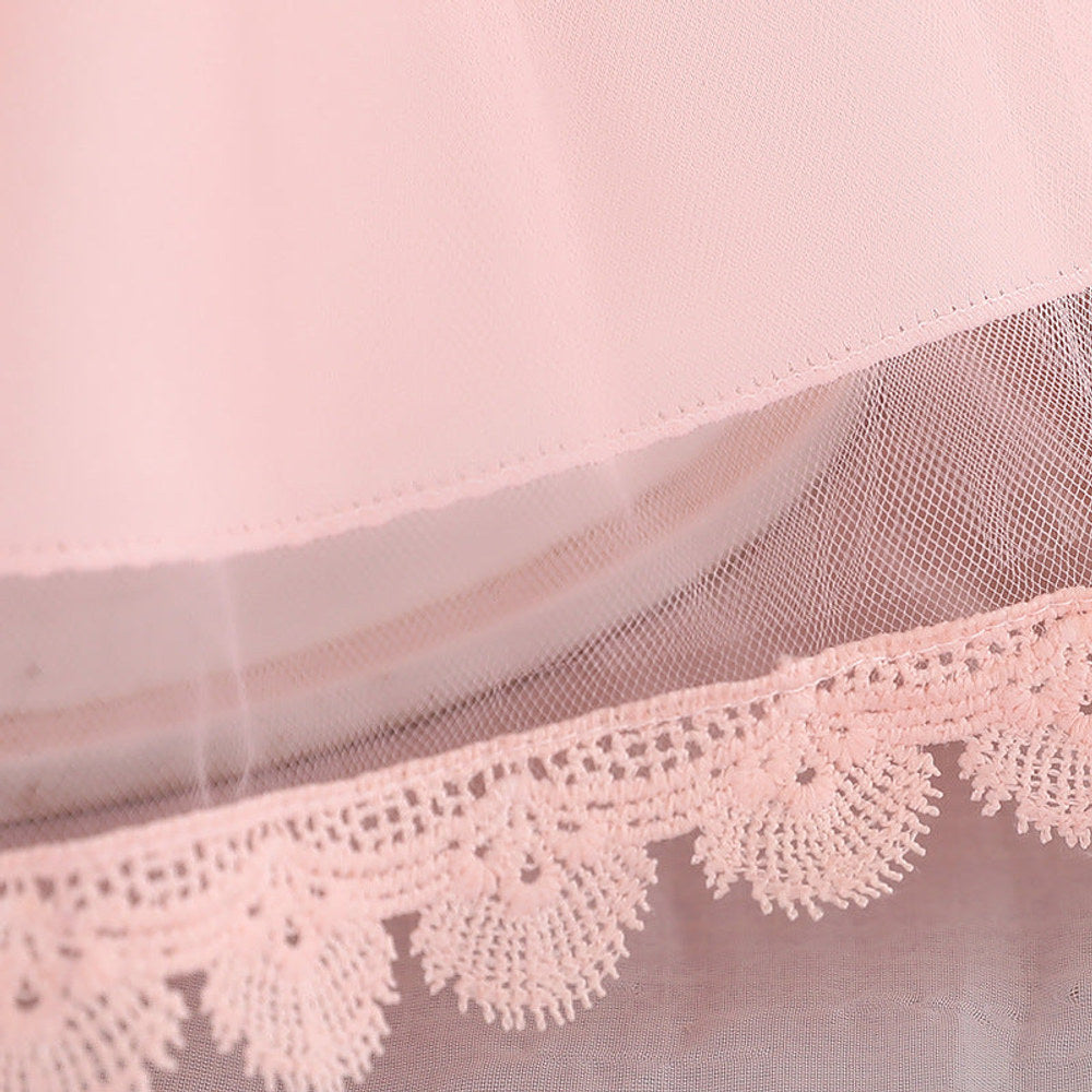 MyKids-USA® Baby Girl Floral Embroidered Pattern Full Moon Christening Sequins Tutu Dress