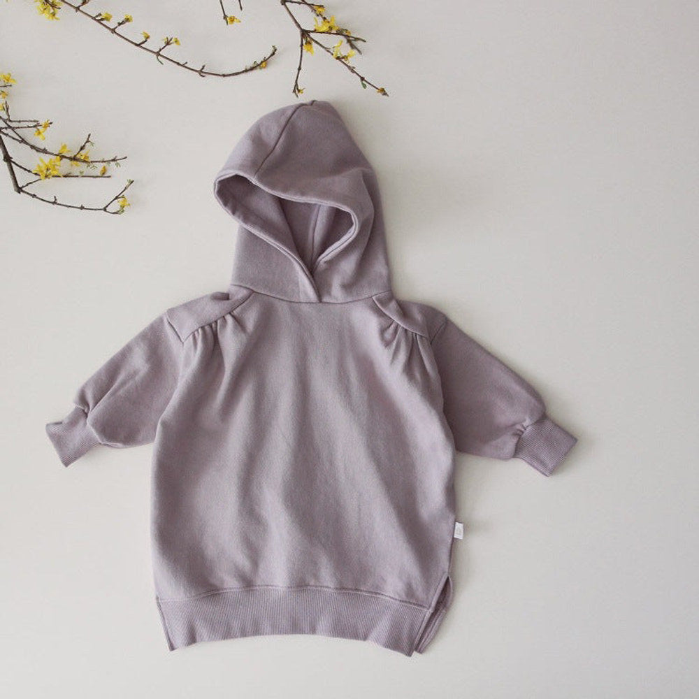 MyKids-USA® Baby Solid Color Long Sleeves Korean Style Cotton Hoodies
