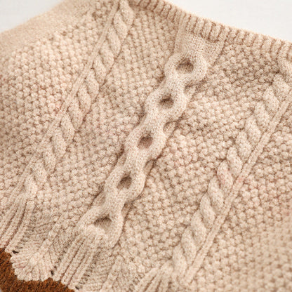 MyKids-USA® Baby Crochet Knitted Pattern Sleeveless Knitwear Vest