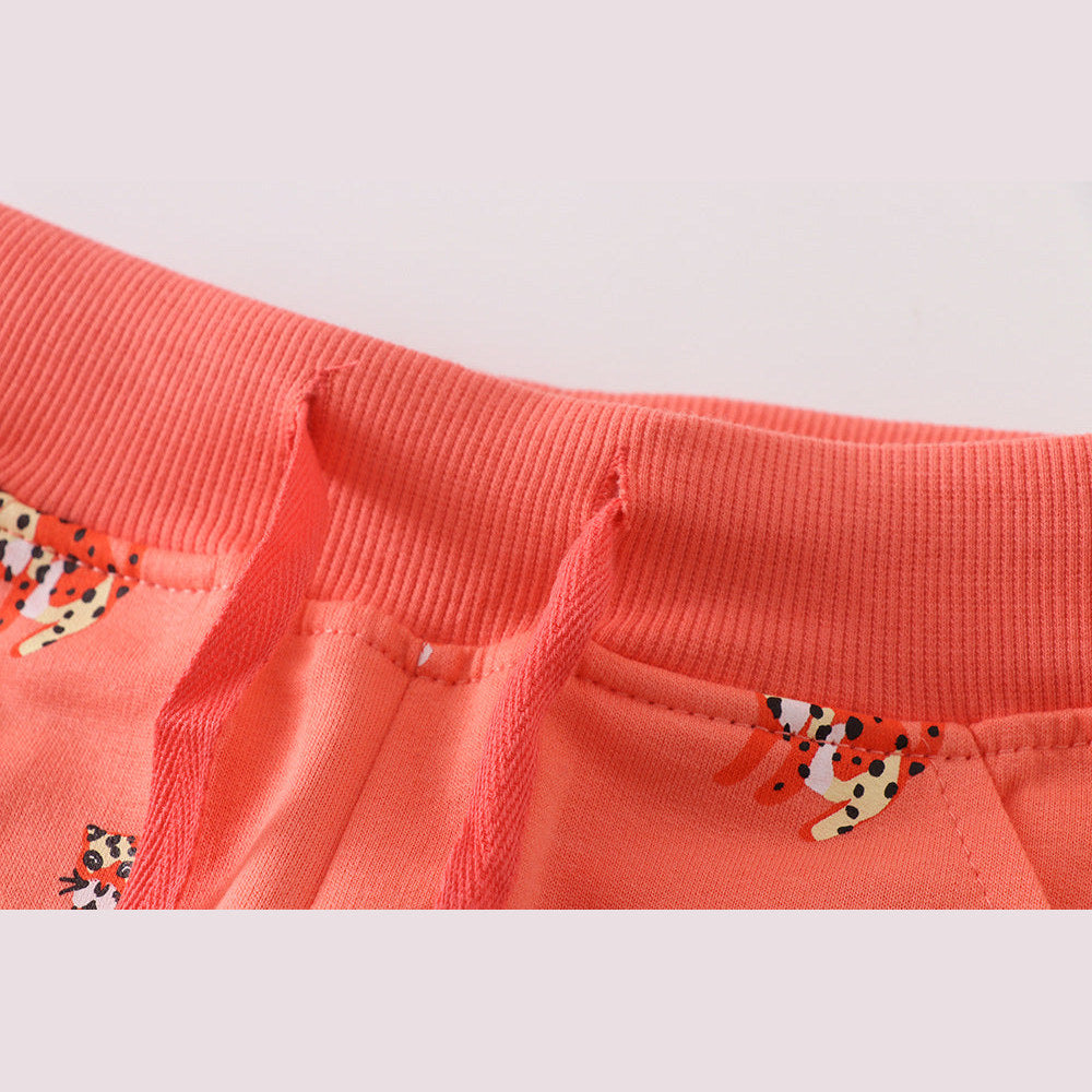 MyKids-USA® Baby Boy Cartoon Animal Pattern Soft Cotton Trousers