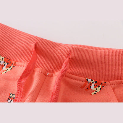 MyKids-USA® Baby Boy Cartoon Animal Pattern Soft Cotton Trousers